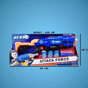 تفنگ اسباب بازی X Hero مدل ATTACK FORCE-اسباب بازی